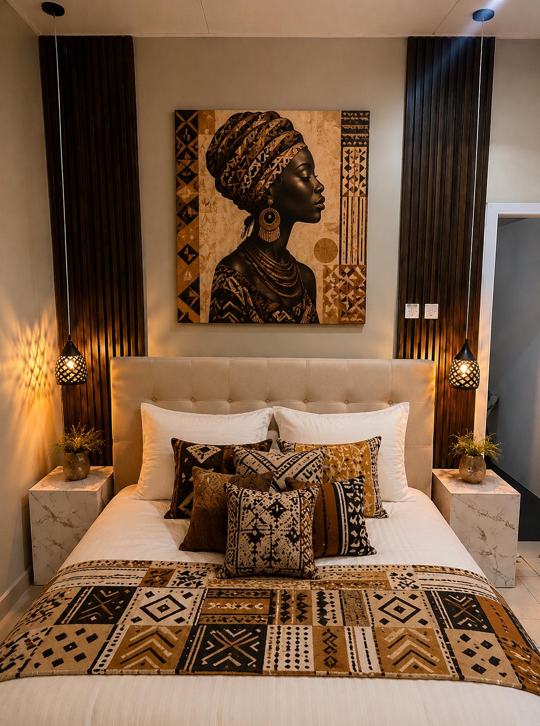 Poolside Room at Lukas Garden Accra — Set beside the social heart of the resort, the pool and sunken lounge.